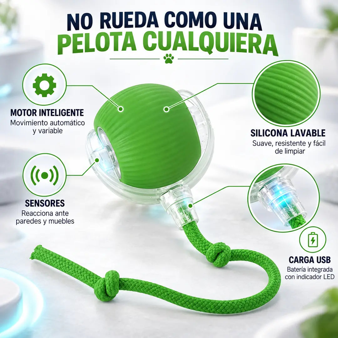 ActivaPet Pelota Interactiva 3 Modos