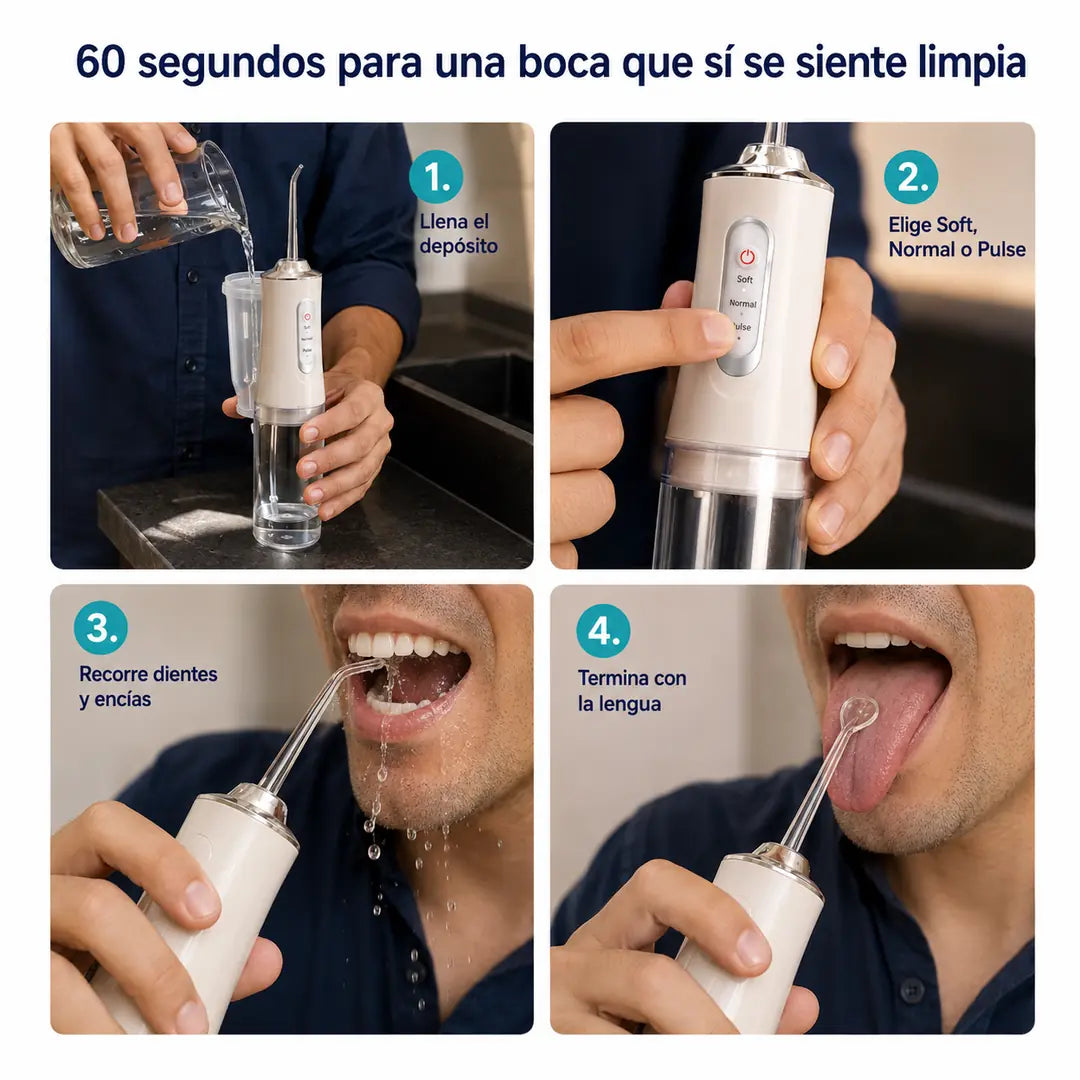 Irrigador Bucal Portátil