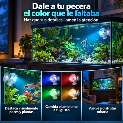 AquaLuz RGB — Foco LED Sumergible