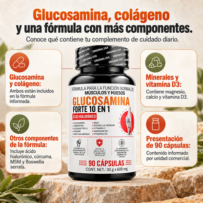 Glucosamina Forte 10 en 1