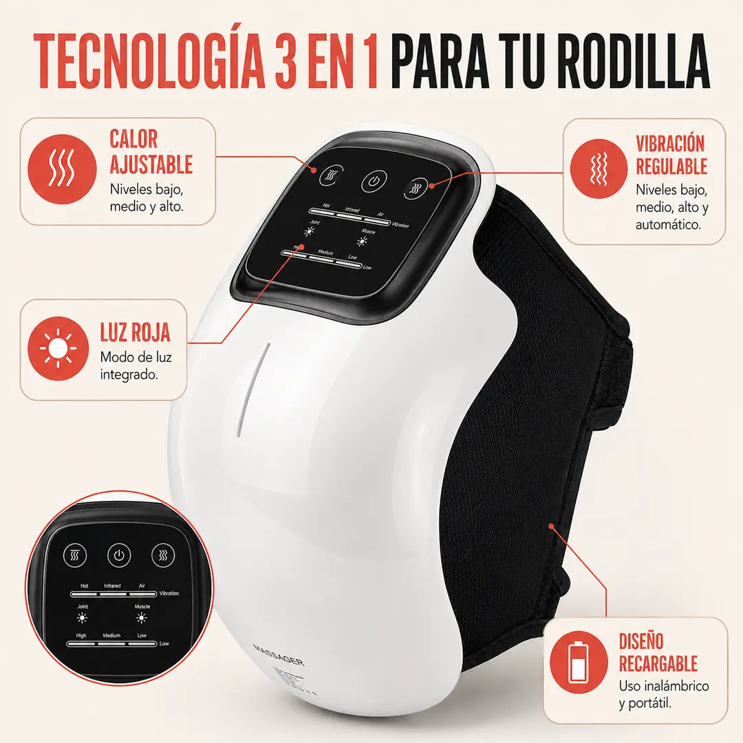 Masajeador de Rodilla (3 en 1)