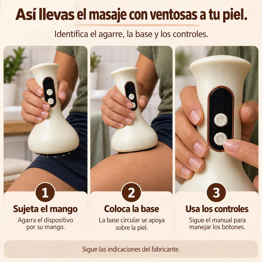 Masajeador Eléctrico de Ventosas