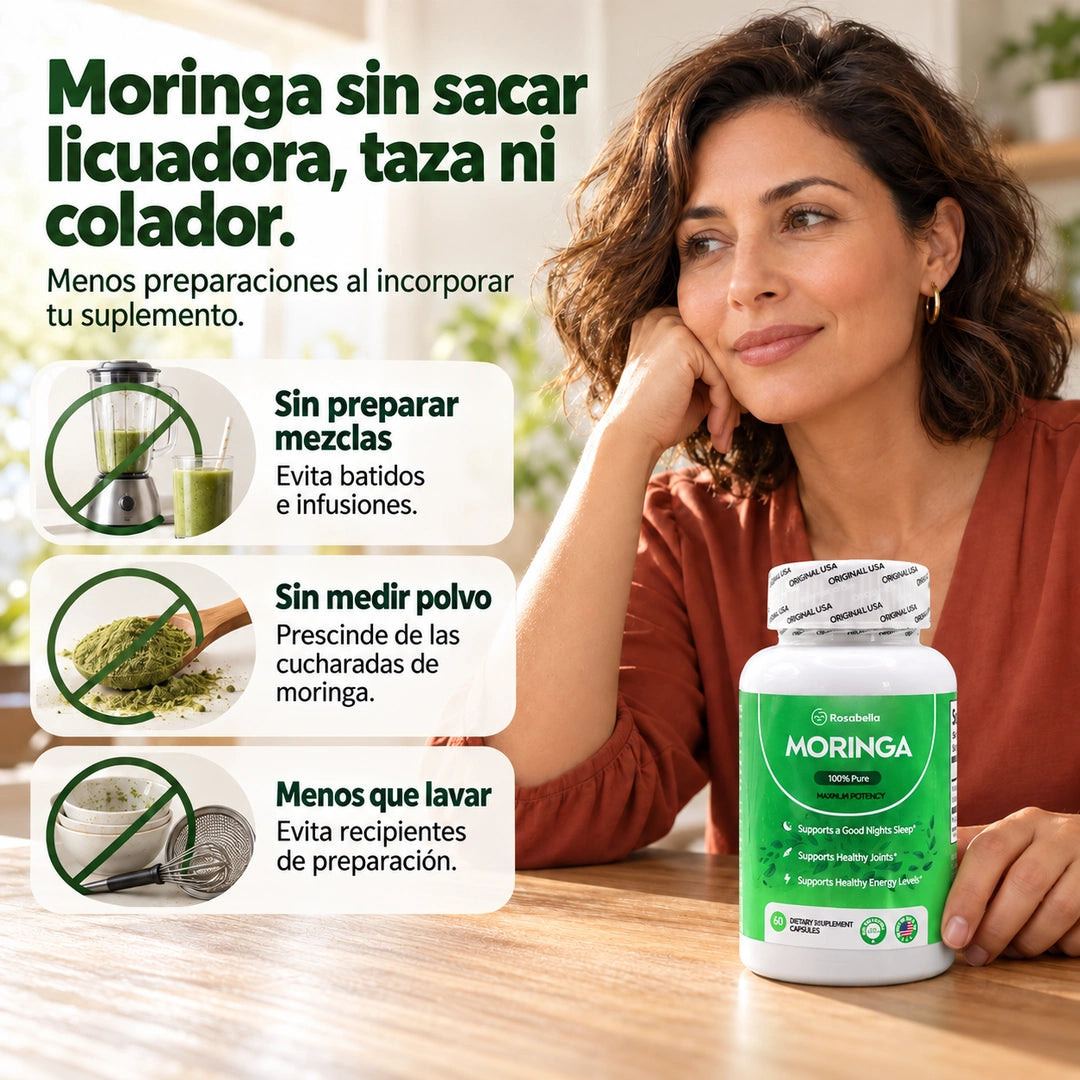 Moringa Rosabella 60 Cápsulas