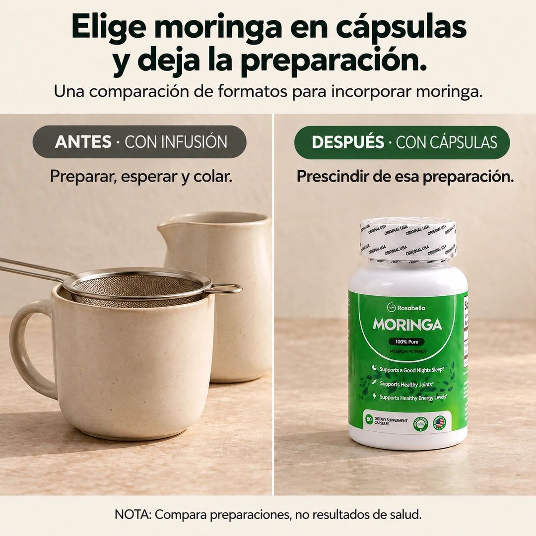 Moringa Rosabella 60 Cápsulas