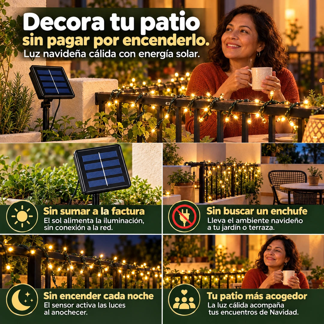 Luces Navideñas Cálidas