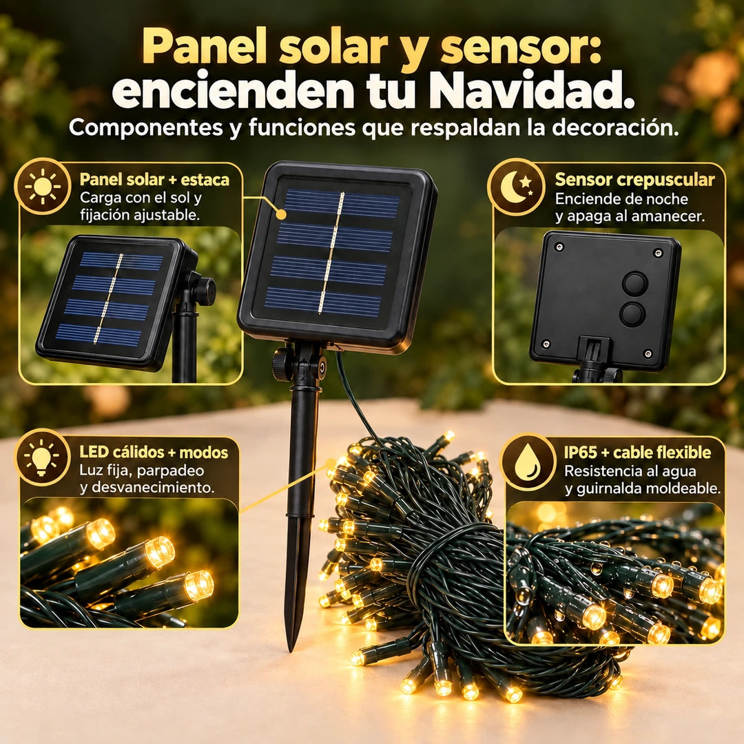 Luces Navideñas Cálidas