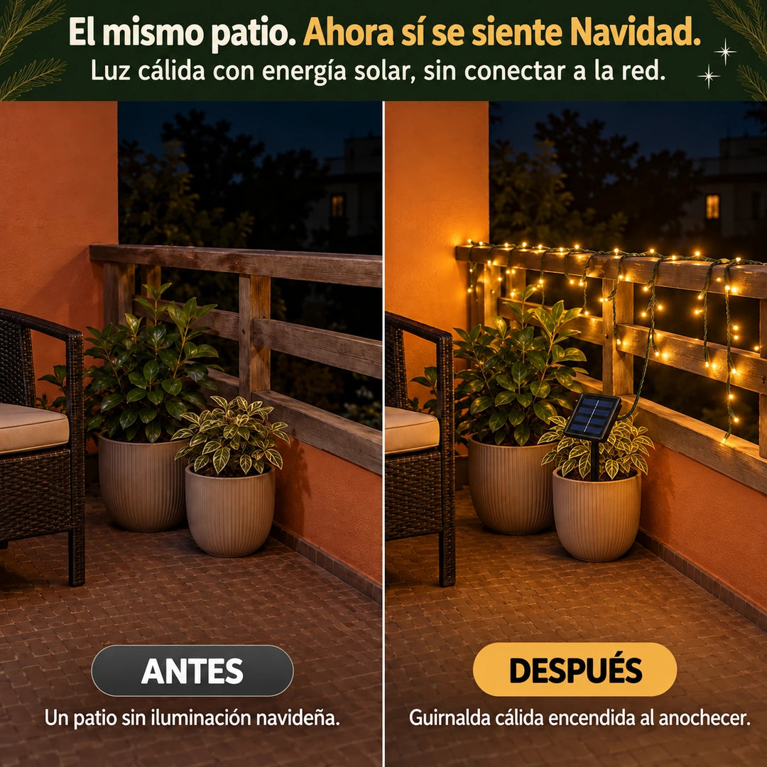 Luces Navideñas Cálidas
