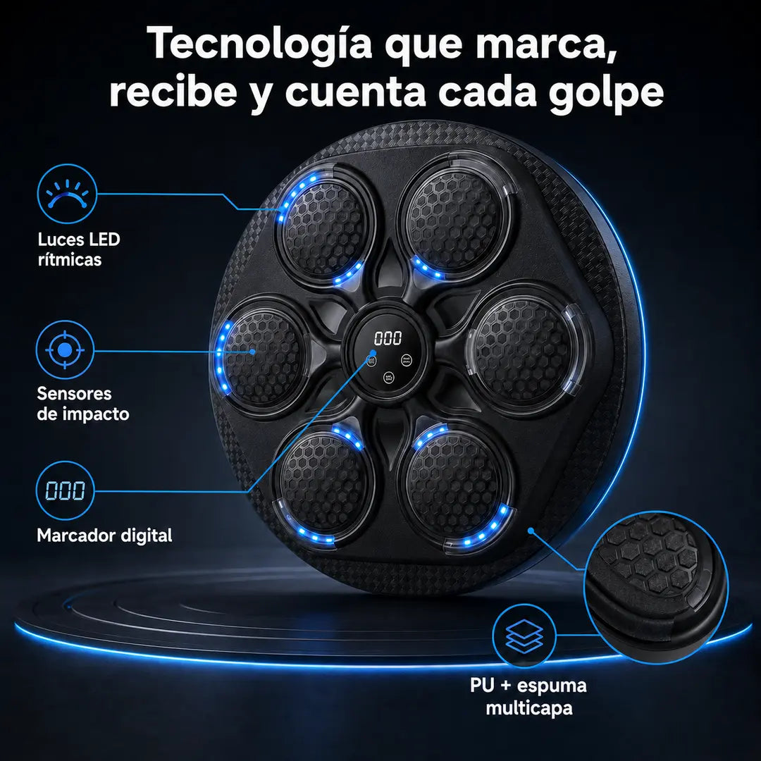 Boxing Beat | Máquina de Boxeo Musical Inteligente
