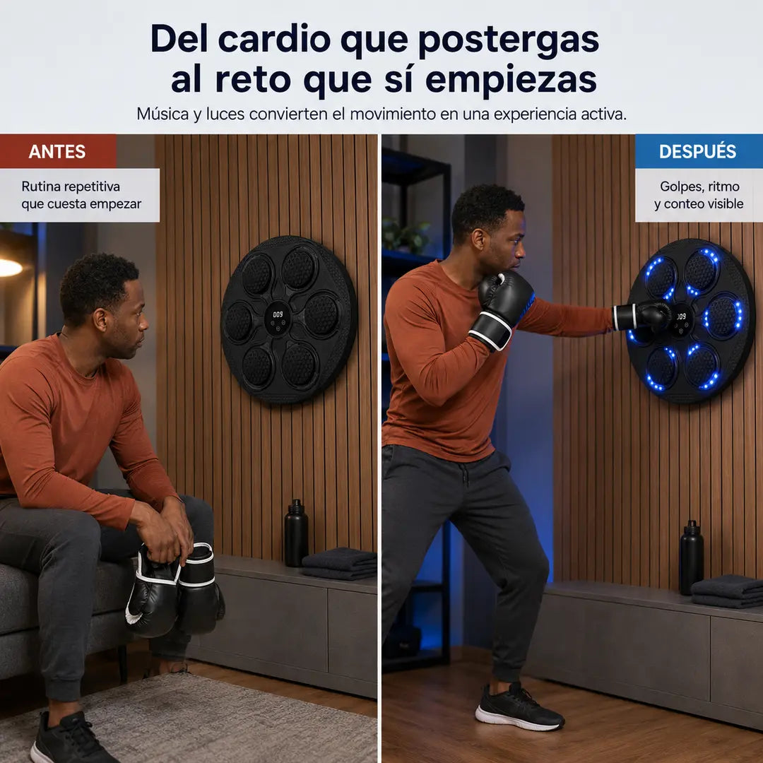 Boxing Beat | Máquina de Boxeo Musical Inteligente