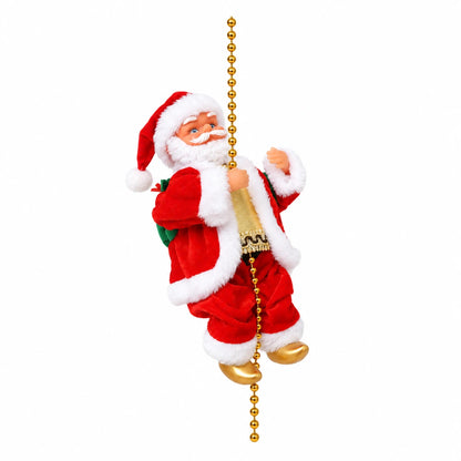 Papá Noel Escalador LED