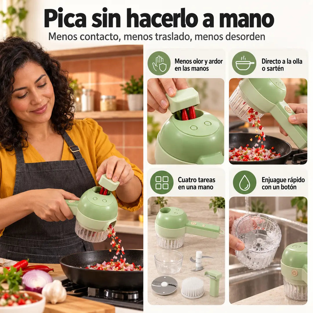Picador CortaDirecto 4 en 1