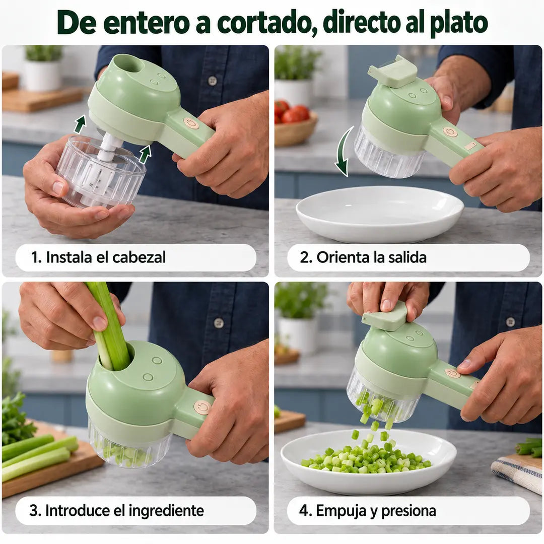 Picador CortaDirecto 4 en 1