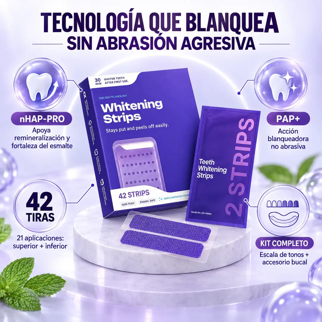 PurpleSmile Tiras Blanqueadoras