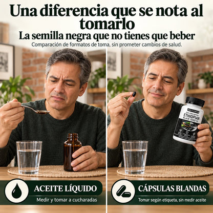 Semilla Negra Etíope — Aceite en Cápsulas