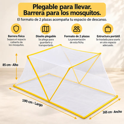 Toldo Mosquitero Plegable 2 Plazas